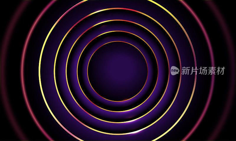 Abstract multi-colored bright background circle